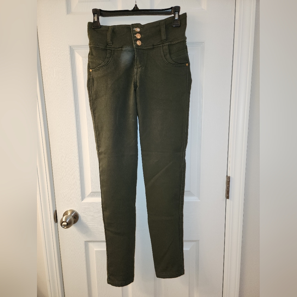 Olive Skinny Jeans